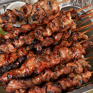 40+ Pork/Chicken BBQ skewers (each)
